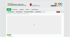 Desktop Screenshot of icatech.gob.mx